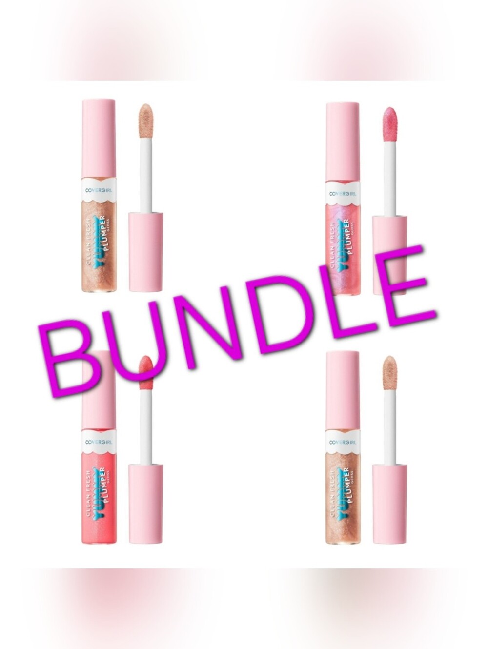 CoverGirl Plumpify Lip Gloss Set Of 4